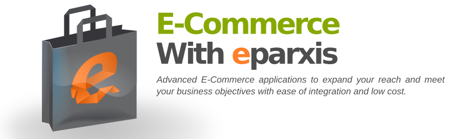 e-shop design, ecommerce software with eparxis